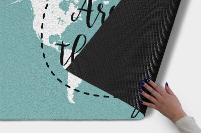 Deurmat voor buiten Rond de wereld