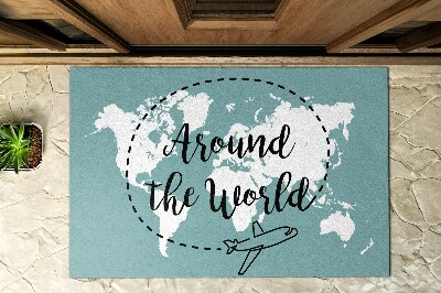 Deurmat voor buiten Rond de wereld