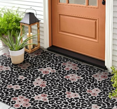 Buiten deurmat Panterpatroon