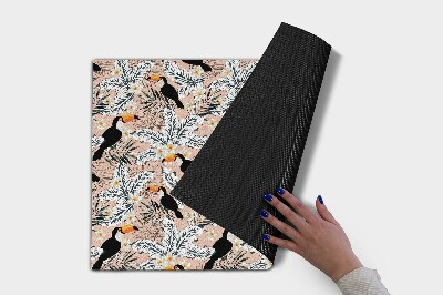 Schoonloopmat Toekan tussen het groen