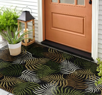 Buiten deurmat Botanisch motief