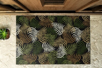 Buiten deurmat Botanisch motief