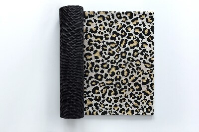 Schoonloopmat Panterthema