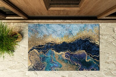 Buiten deurmat Blauwe Marmer