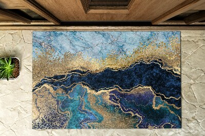 Buiten deurmat Blauwe Marmer