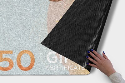 Buiten deurmat Euro-valuta