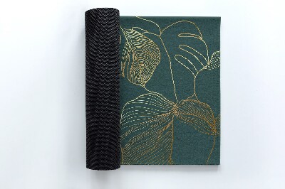 Deurmat voor buiten Monstera kieuwen