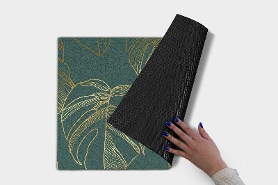 Deurmat voor buiten Monstera kieuwen