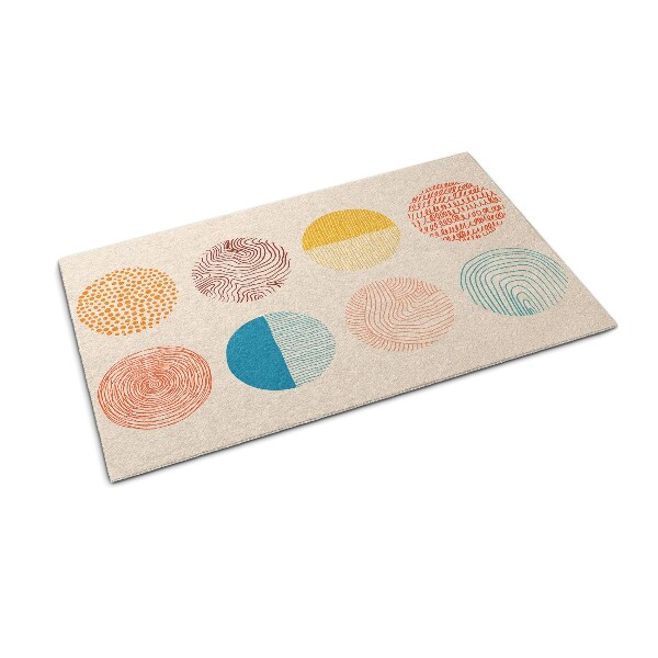Buiten deurmat Cirkels en lijnen