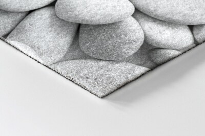 Schoonloopmat Strand met stenen