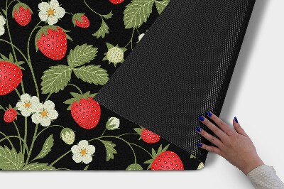 Buiten deurmat Fruit Aardbeien