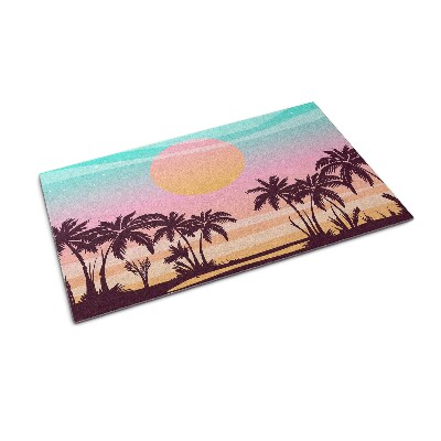 Schoonloopmat Seaside Tropic