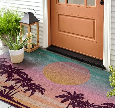 Schoonloopmat Seaside Tropic