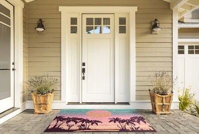 Schoonloopmat Seaside Tropic