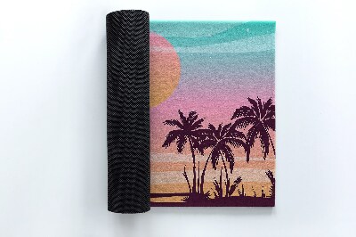 Schoonloopmat Seaside Tropic