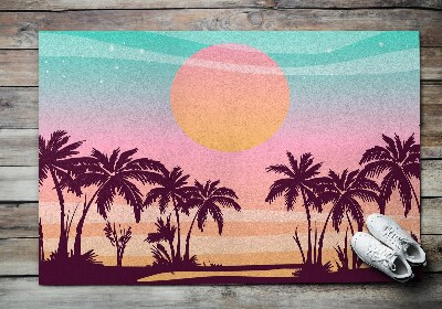 Schoonloopmat Seaside Tropic
