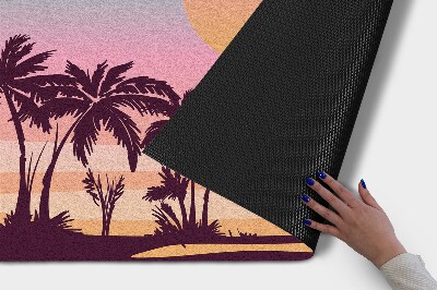 Schoonloopmat Seaside Tropic