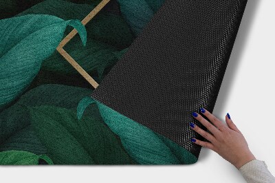 Deurmat voor buiten Exotische bladeren