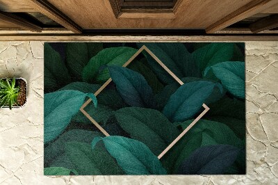 Deurmat voor buiten Exotische bladeren