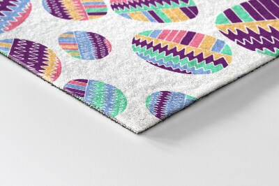 Schoonloopmat Abstractie van kleurrijke cirkels