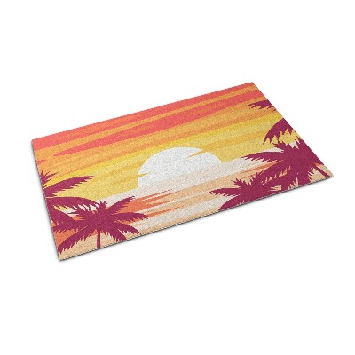 Schoonloopmat Paradijskust