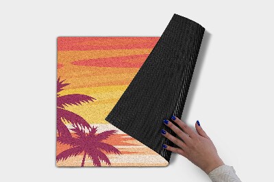 Schoonloopmat Paradijskust