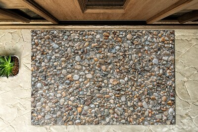 Buiten deurmat Rotsachtig strand