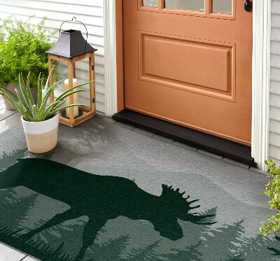 Schoonloopmat Elanden in het wild