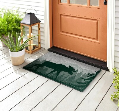 Schoonloopmat Elanden in het wild