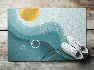 Deurmat voor buiten Geometrische abstractie