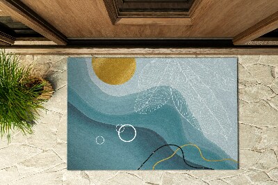 Deurmat voor buiten Geometrische abstractie