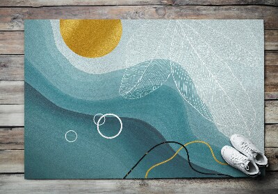 Deurmat voor buiten Geometrische abstractie