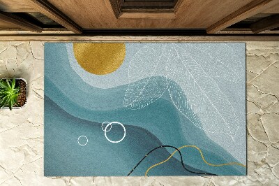 Deurmat voor buiten Geometrische abstractie