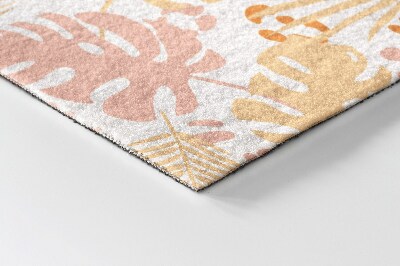 Schoonloopmat Monstera bladmotief