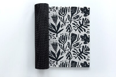 Schoonloopmat Abstracte flora