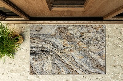 Deurmat voor buiten Marmer