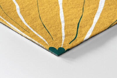 Schoonloopmat Geometrische bloemen