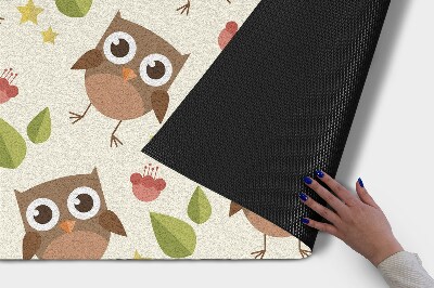 Deurmat voor buiten Uilenvogel