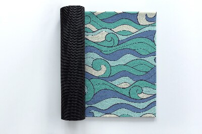 Buiten deurmat Zee golf