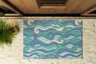 Buiten deurmat Zee golf