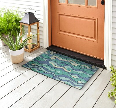 Buiten deurmat Zee golf