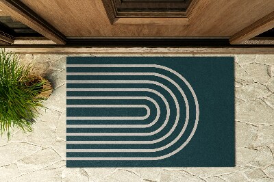 Deurmat voor buiten Geometrisch ontwerp