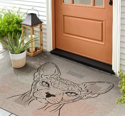 Schoonloopmat Sphynx kat