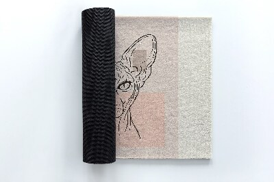 Schoonloopmat Sphynx kat