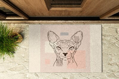 Schoonloopmat Sphynx kat