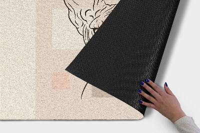 Schoonloopmat Sphynx kat