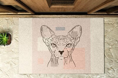 Schoonloopmat Sphynx kat