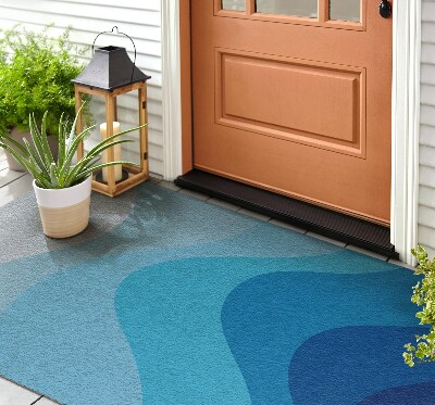 Schoonloopmat Waterverf