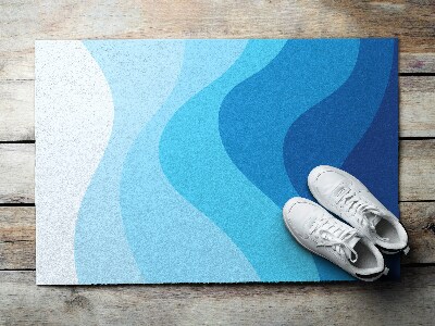 Schoonloopmat Waterverf