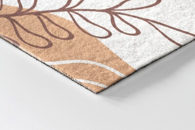 Buiten deurmat Bloemenabstracties